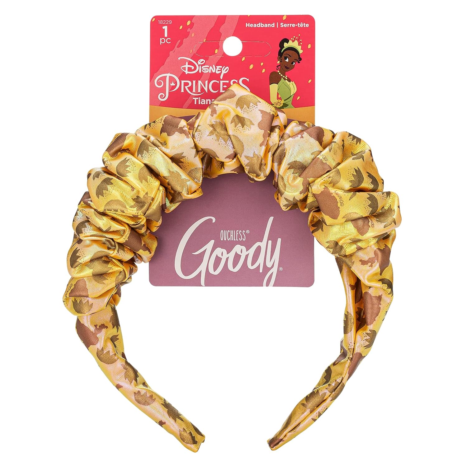 GOODY Ouchless Headband For All Hair Types - Disney Princess, Tiana