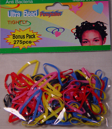 Ponytailer Elastics, 275 Count (CCC)