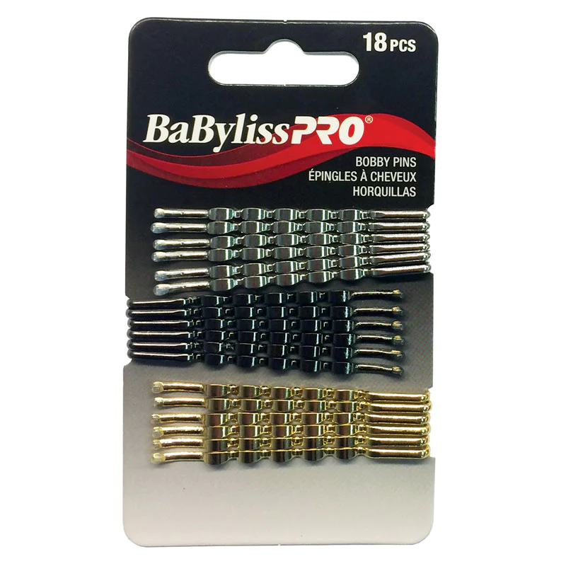 BABYLISS PRO, 18 CT BOBBY PIN