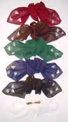 Beautiful Hair Bows w/ Dragon Flies - 1 Dozen