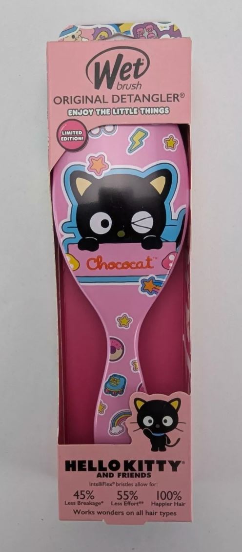 ITEM # BWR830CHCT WET BRUSH ORIGINAL DETANGLER CHOCOCAT HELLO KITTY - PACK 24 - UPC 736658496857