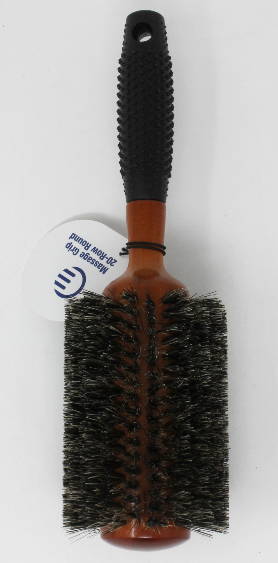 20-ROW ROUND MASSAGE GRIP BRUSH