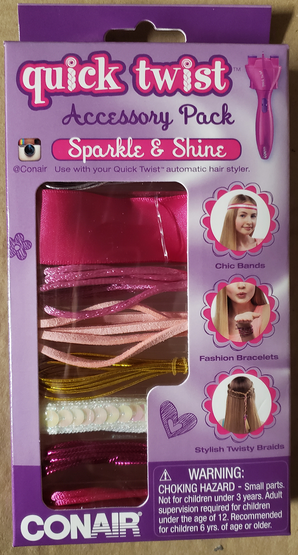 Quick Twist Sparkle and Shine Accessory Kit