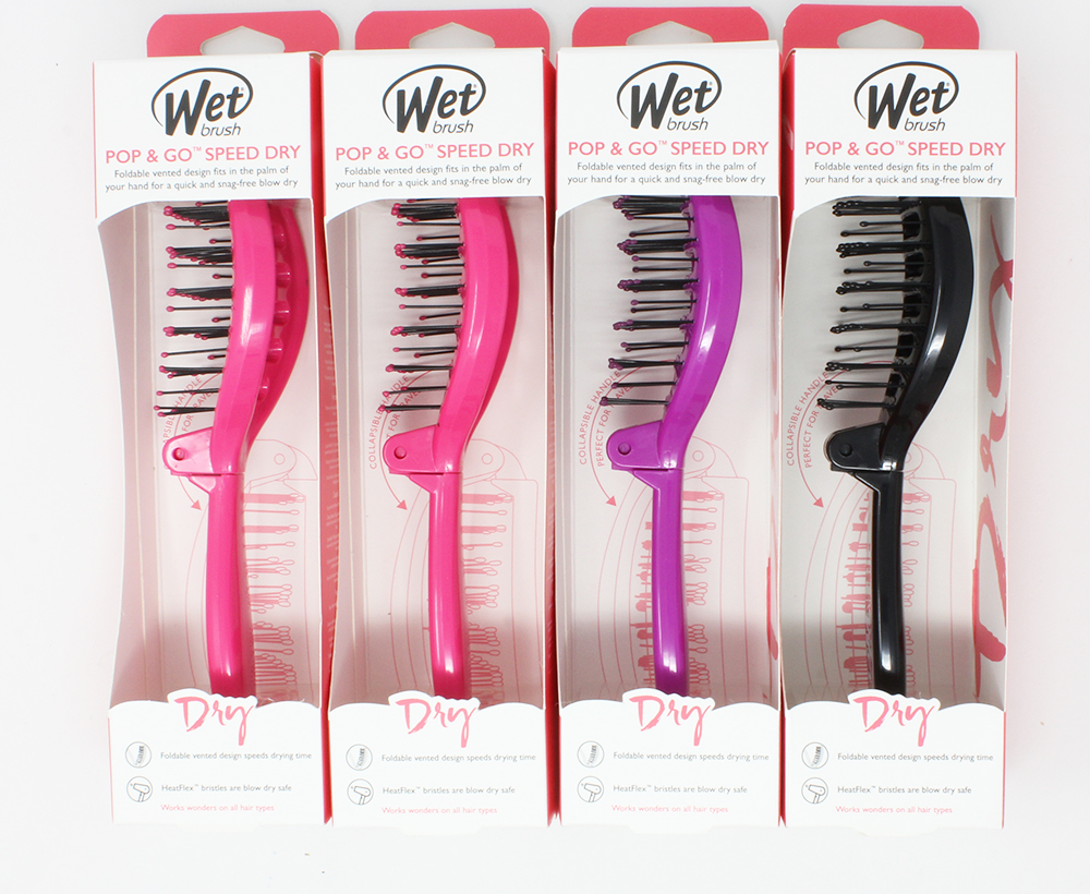 Wet Brush Pop & Go Speed Dry Folding Hair Brush