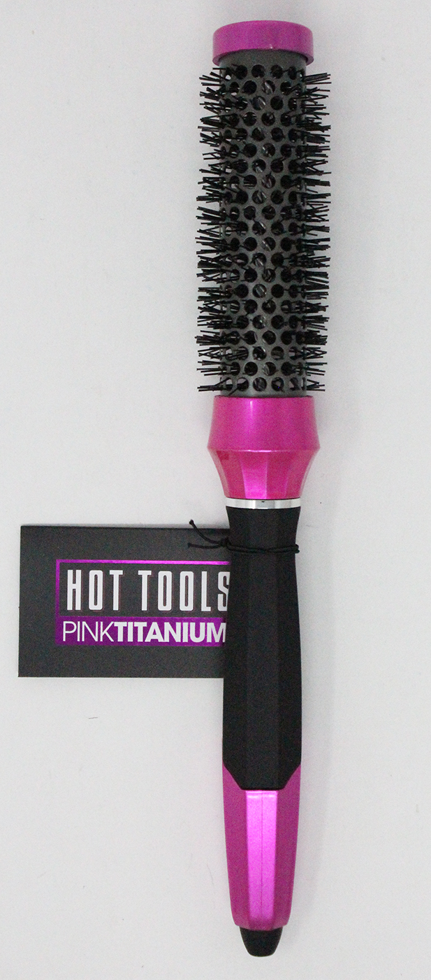 Pink Titanium Thermal Round Brush
