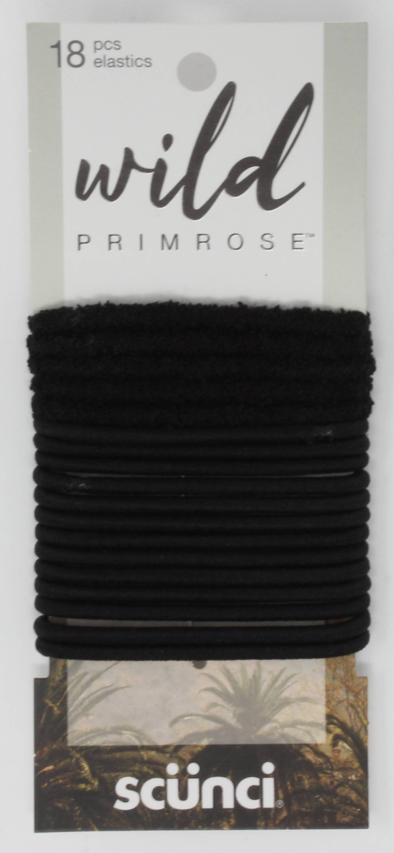 Wild Primrose 18pc Elastics Blk