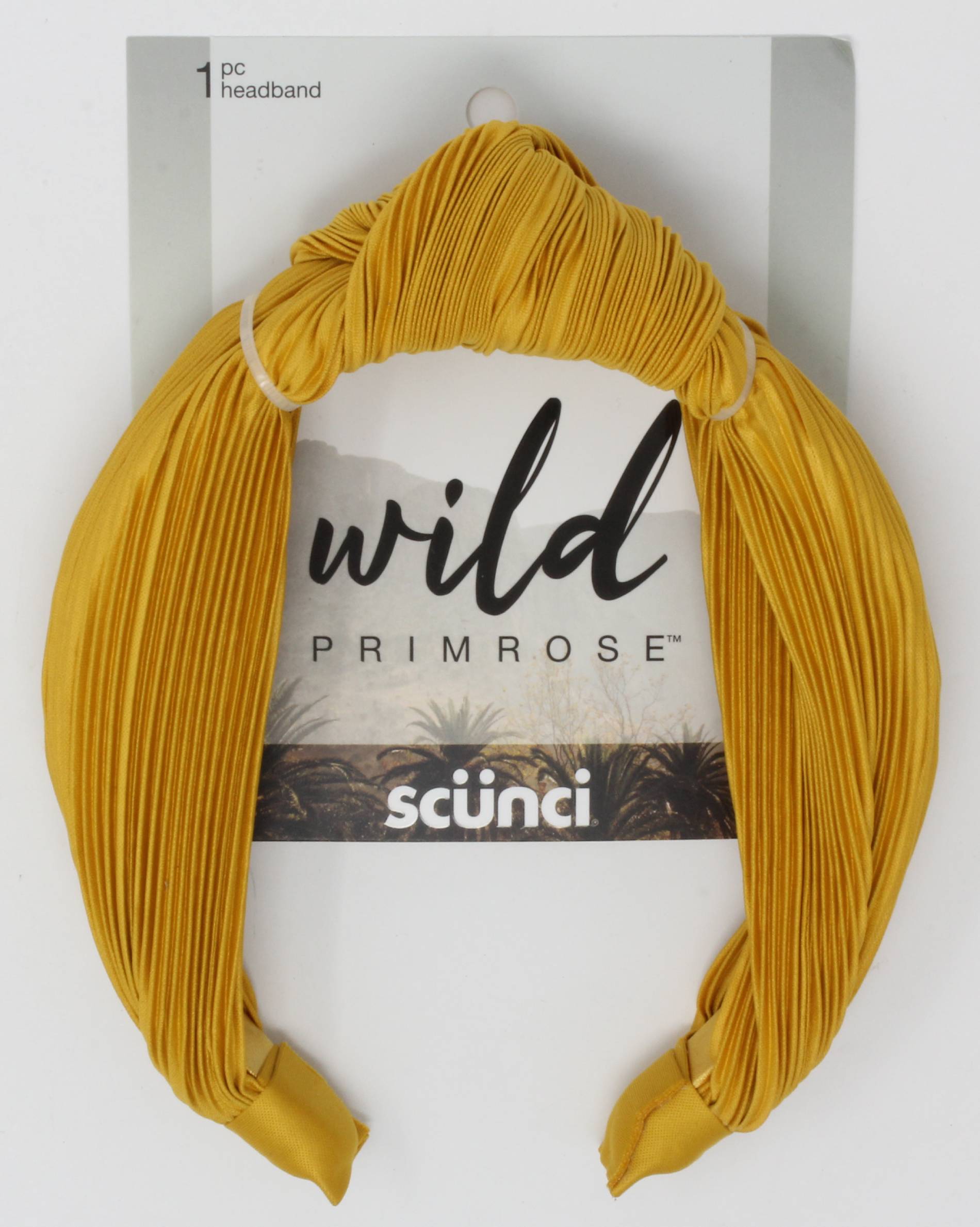 Wild Primrose Ribbed Knot Headband