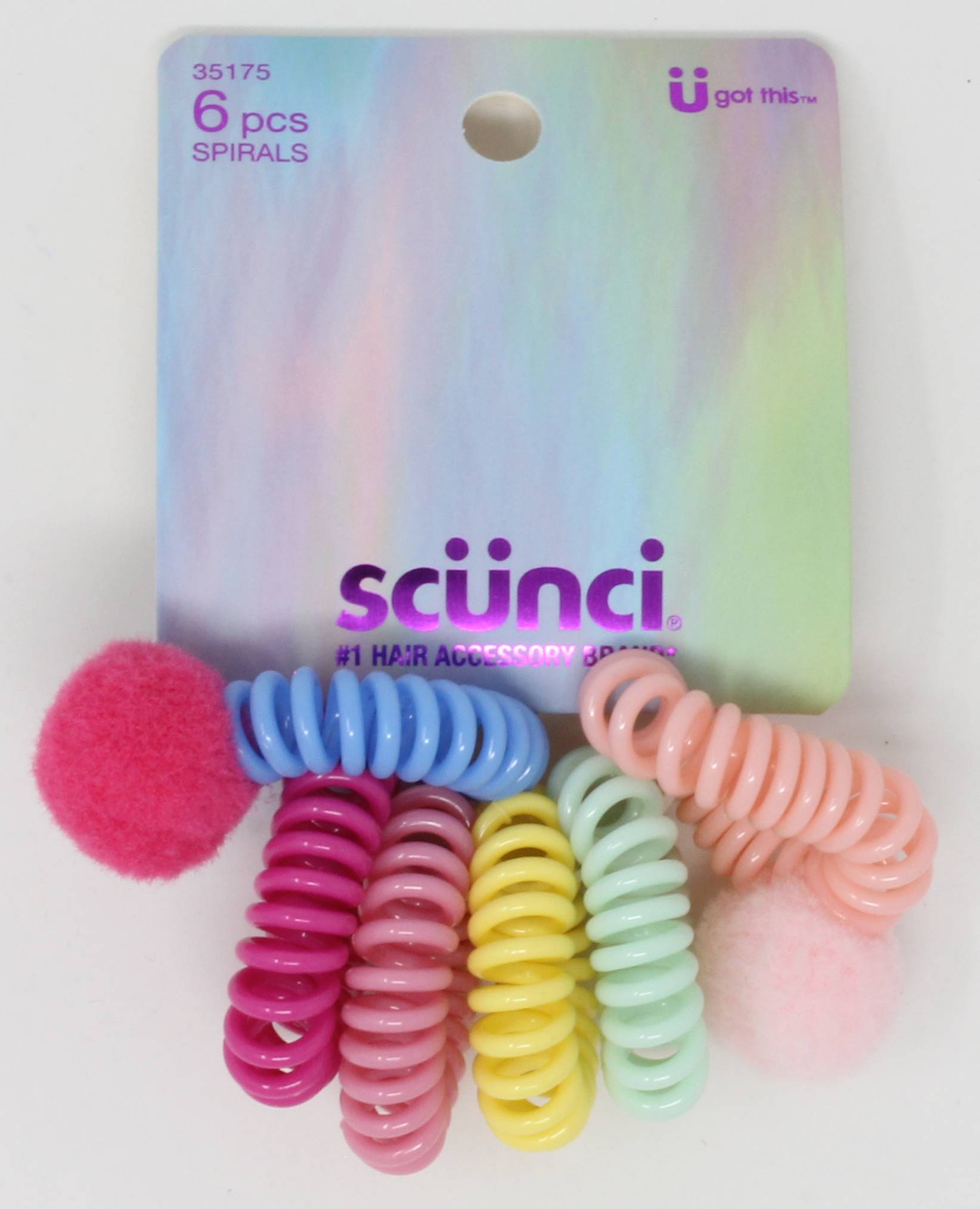 PomPom Spirals Tween 6pk