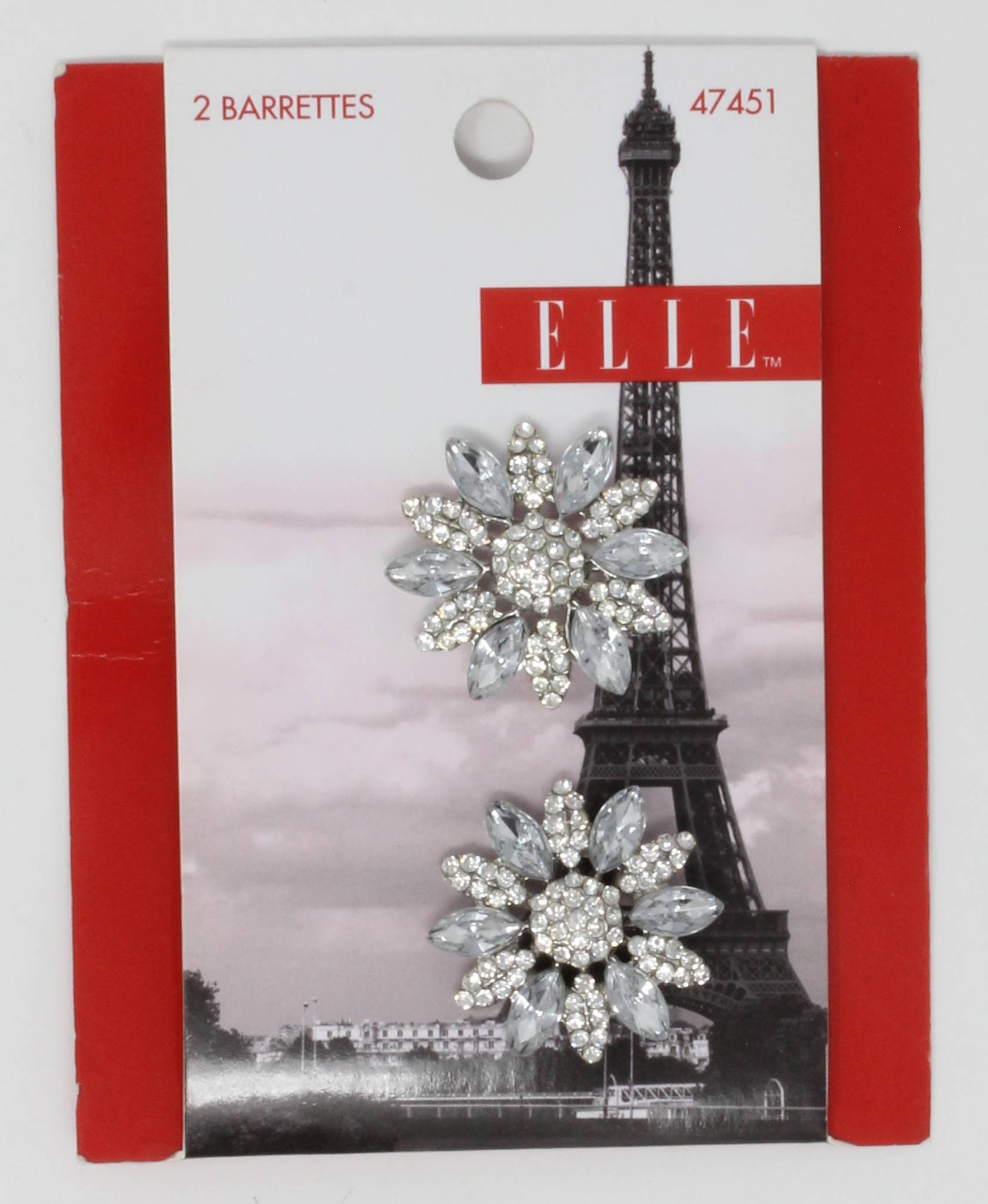 ELLE Barrettes 2PK