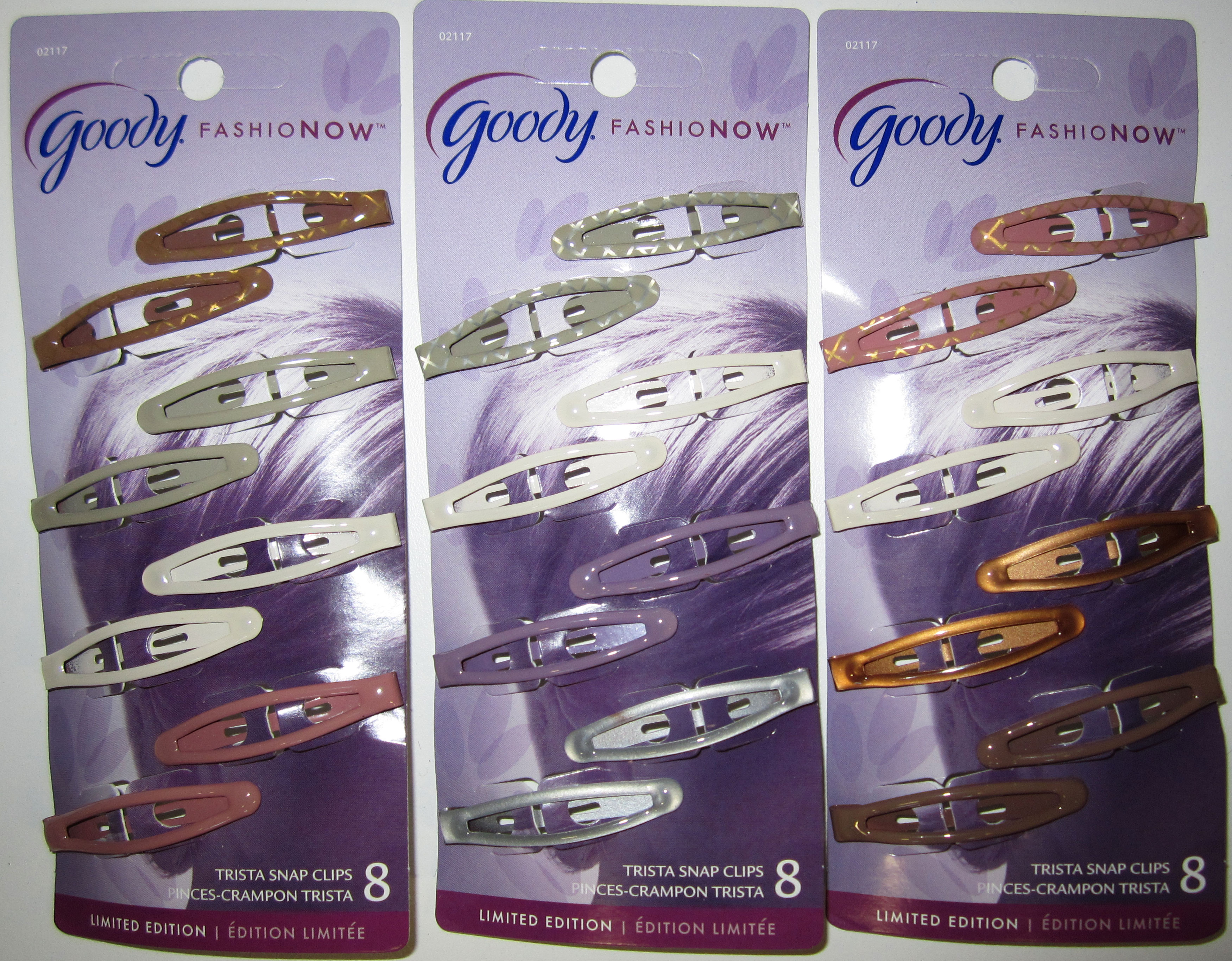 Goody Fashion Now Limited Edition Trista Snap Clips (8count)