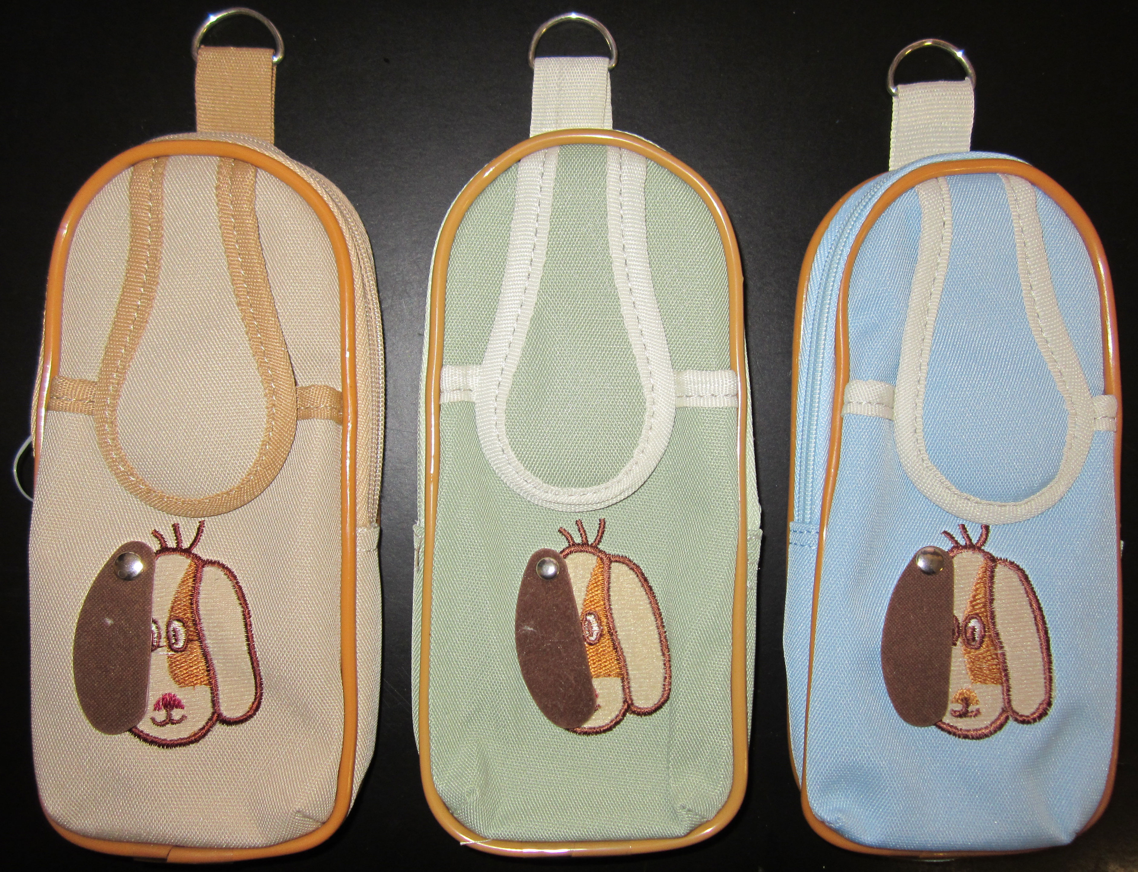 Puppy Zipper Pouch Case for Versatile Purposes, 1dz/Order - Click Image to Close