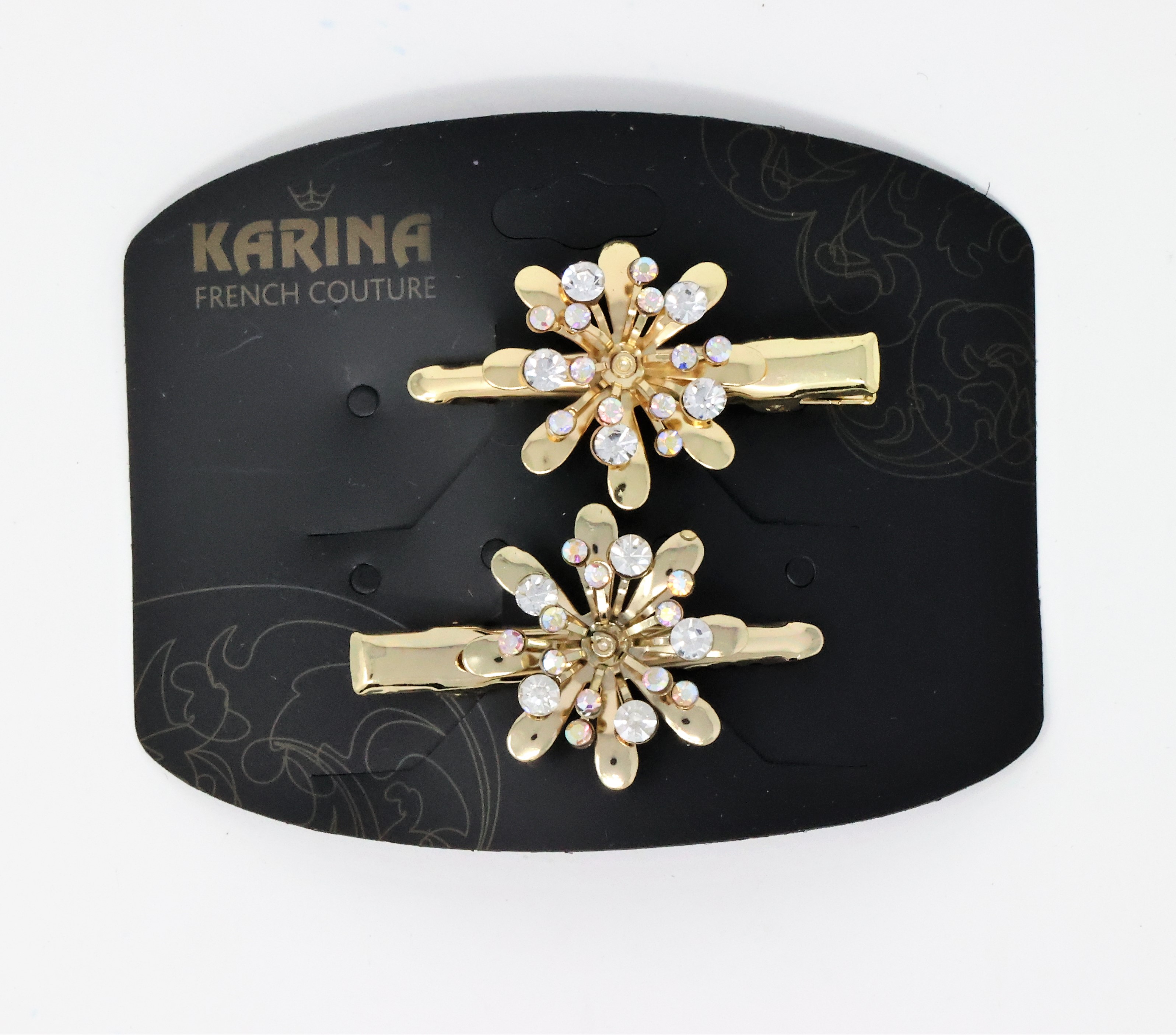KARINA STAR AND STONE ALLIGATOR CLIPS - Click Image to Close
