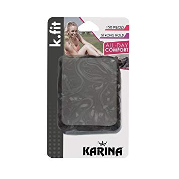 Karina Small Painless Black Gummi Elastics