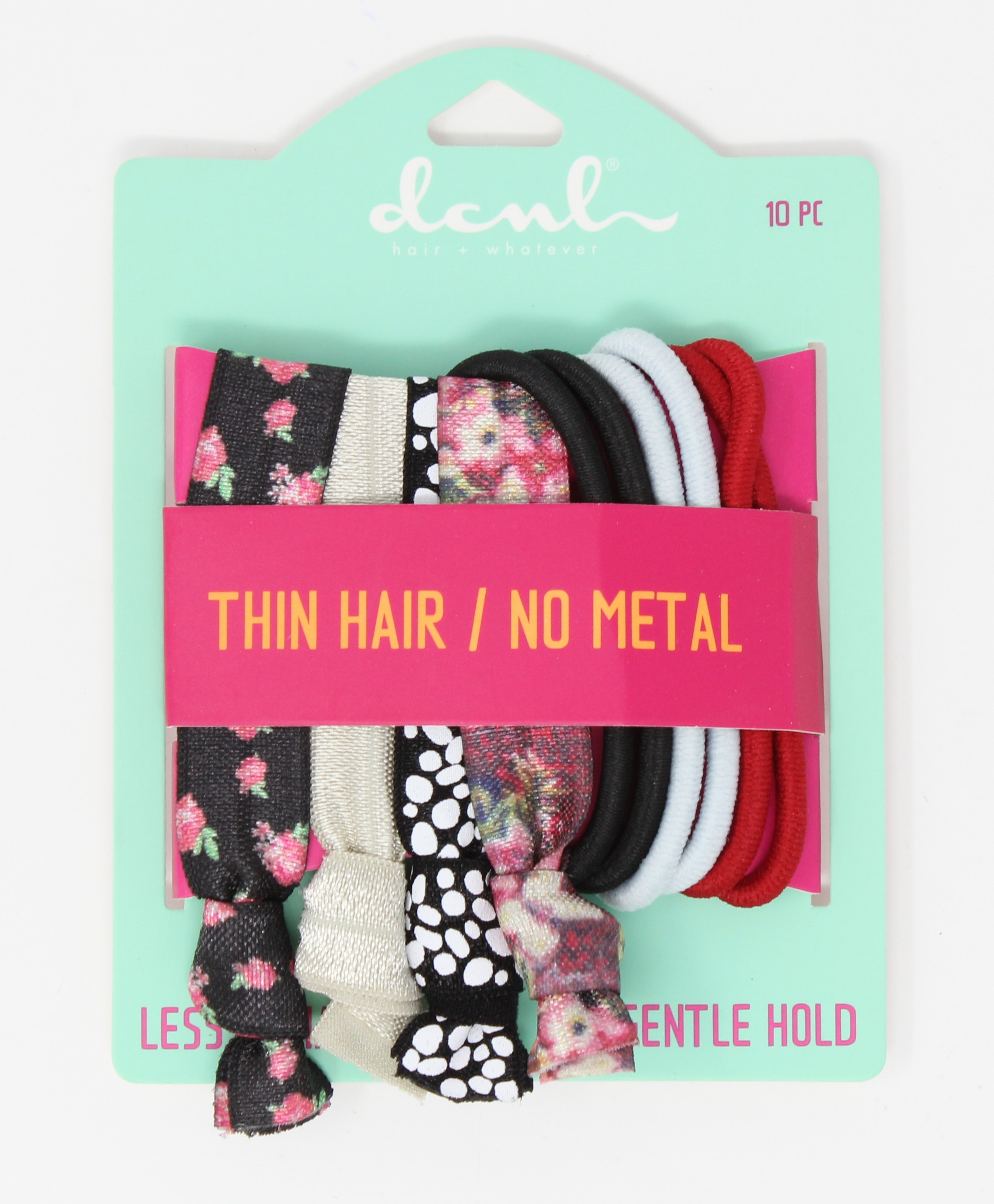 DCNL FLOWER PRINT TWIST TIES - Click Image to Close