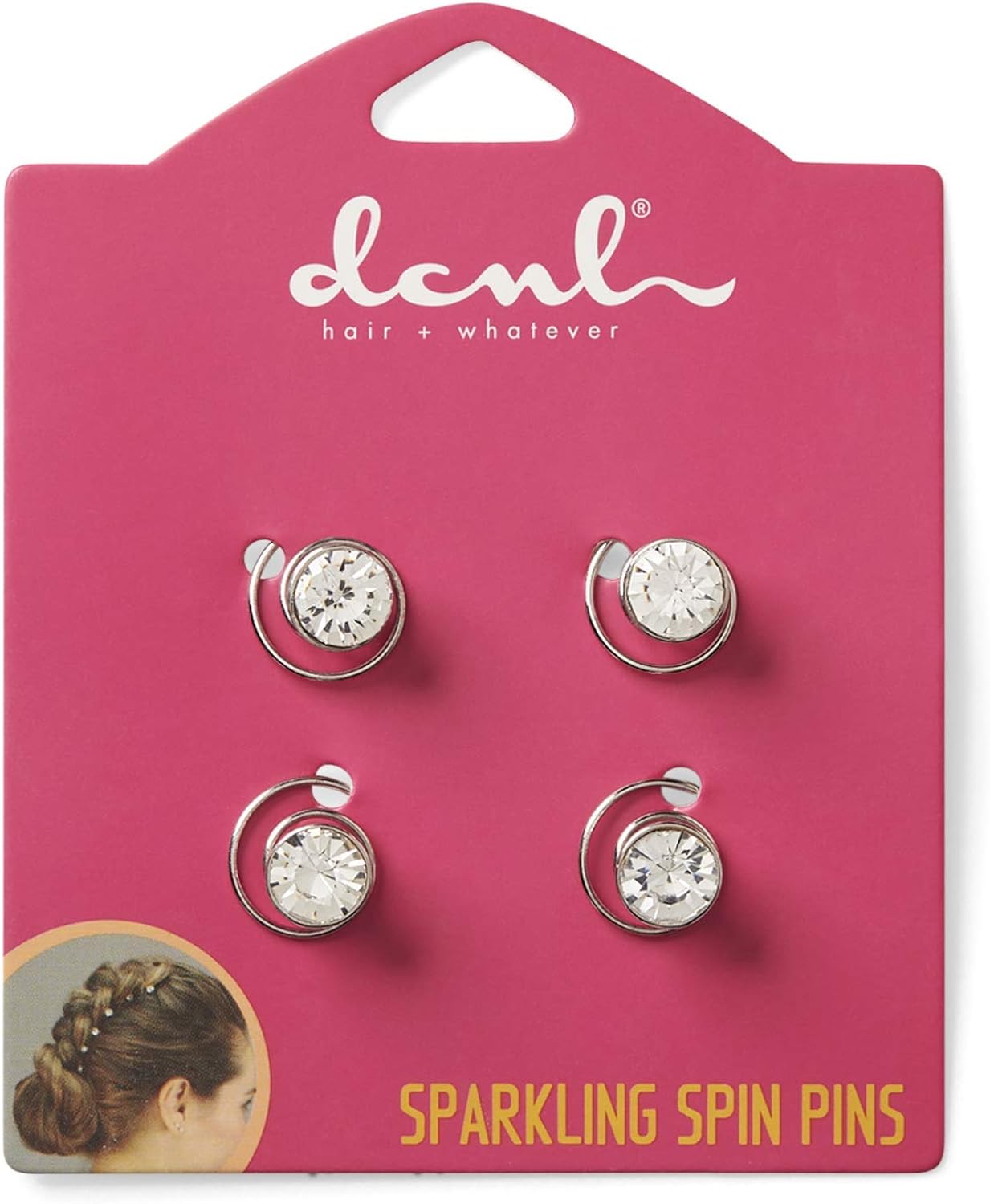DCNL Swirl Diamond Pins
