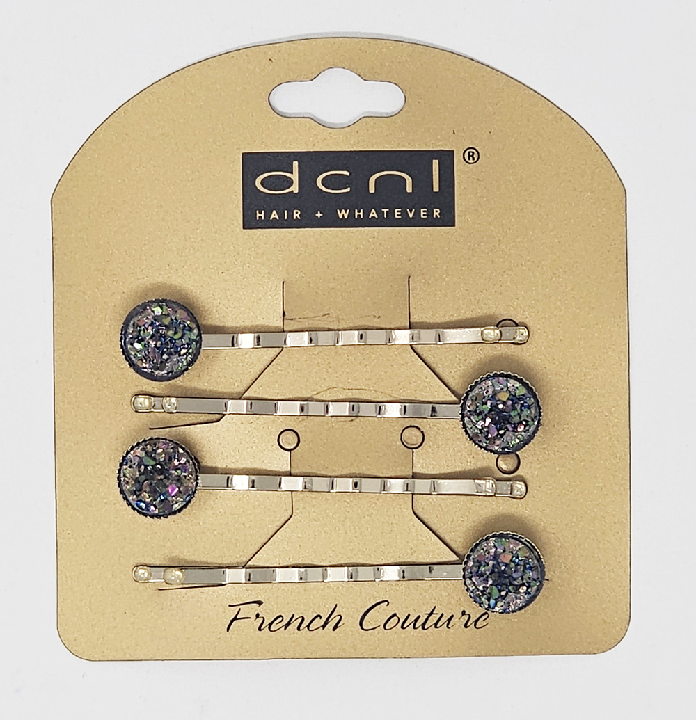 DCNL DCNL DRUZY BOBBY PINS (4 PCS.) - Click Image to Close