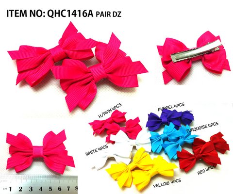 Kids Grosgrain Clip Bow