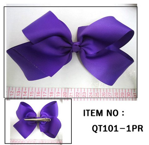 Grosgrain Clip Bow - Click Image to Close