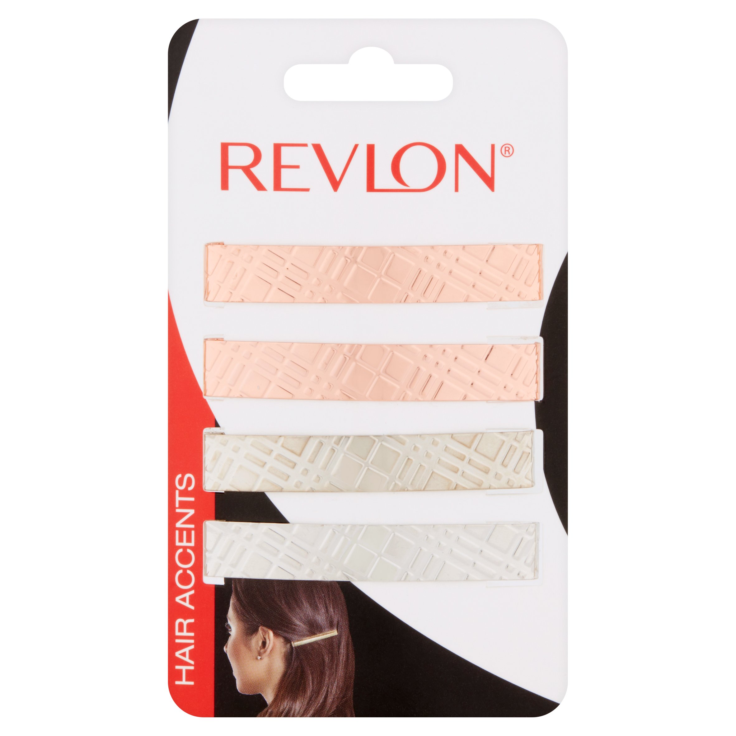 Revlon pasadores de Metal acentos, 4 contar - Simaro.co