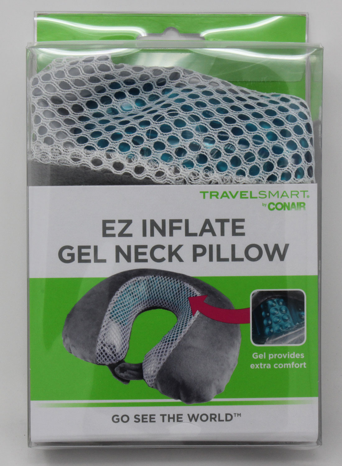 INFLATABLE GEL NECK PILLOW