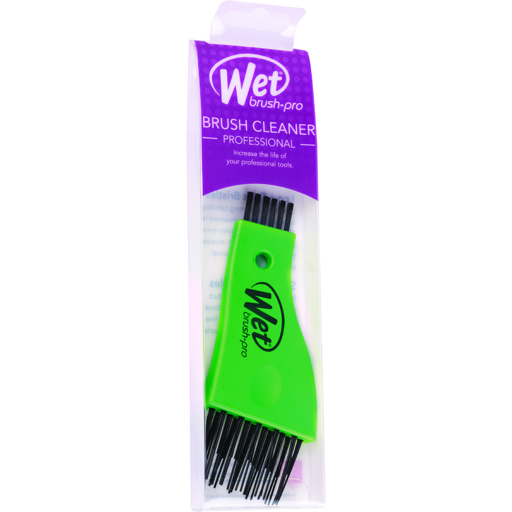 The Wet Brush 1 Count Pro Select Clean Sweep Brush Cleaner Mermaid Green
