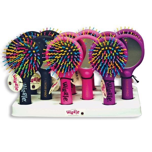 Luxor Pro Wiggle Brush-Assorted Colors UPC # 736658979565 (DISPLAY NOT INCLUDED)