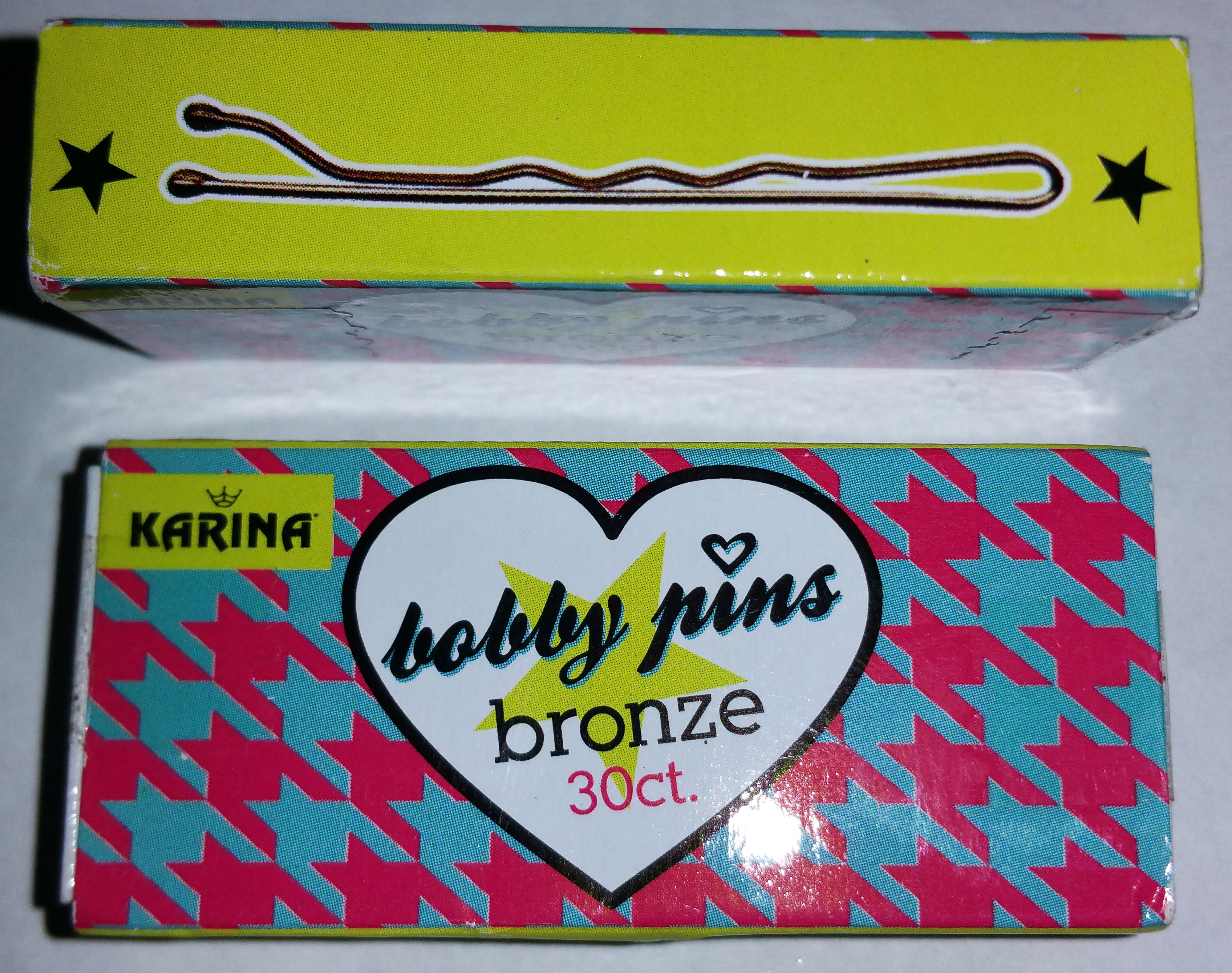 KARINA BOBBY PINS Bronze, 30CT