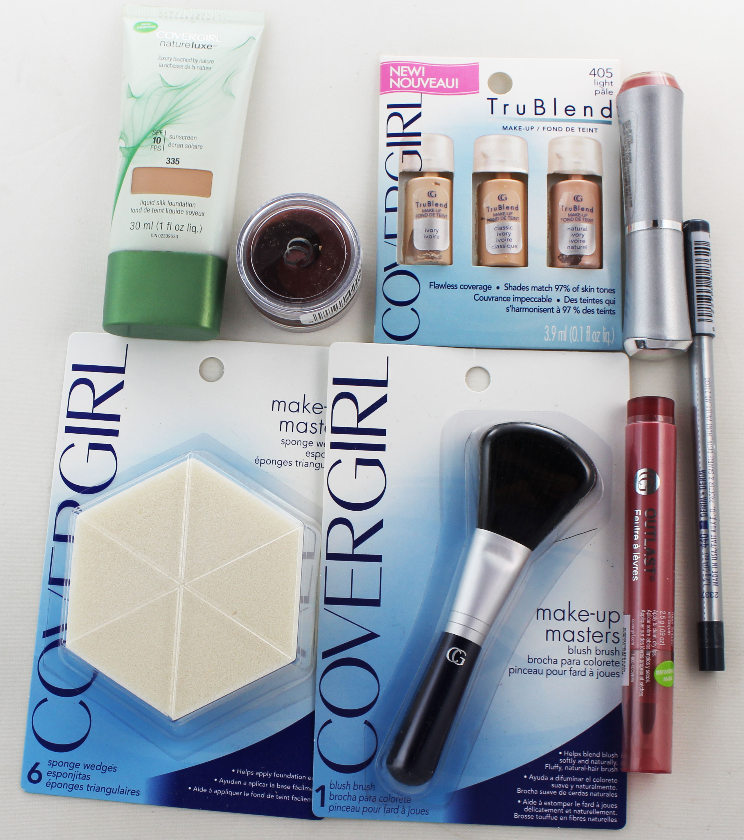Cover Girl Wholesale Bulk Lot of Cosmetics - Click Image to Close