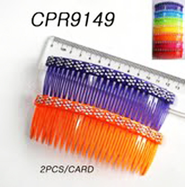 CPR9149 Side Combs pairs - assorted colors - Click Image to Close