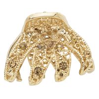 jeweled hair claw pearl rhinestone embellished hair claw clip for women
