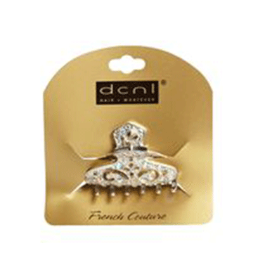 Helen Of Troy DCNL Claw Clip Silver metal jaw clip, 1 CT