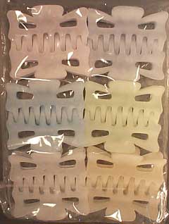 Pastel Jaw Clip w/Soft Cloudy Finish