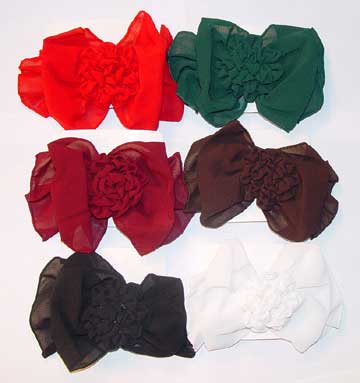 Beautiful Hair Bows - B20999 - 1 Dozen