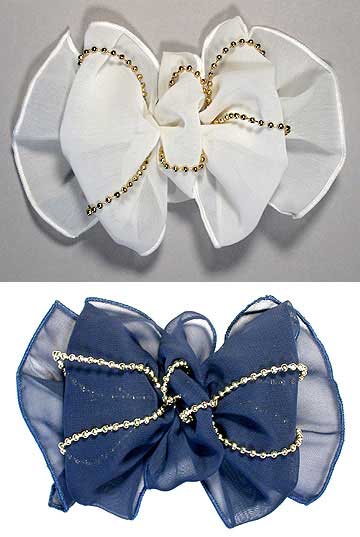 Hair Bows - B20351 - 1 Dozen