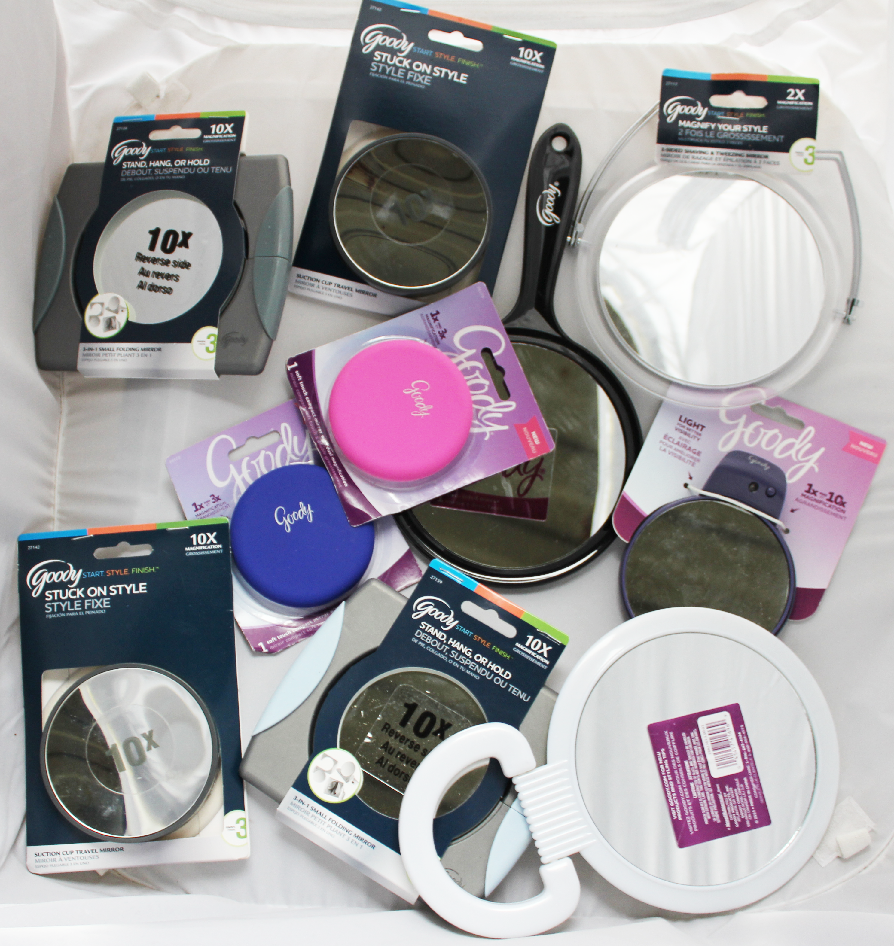 Goody Compact Magnifying Mirror 36-Pack Mix Lot - 1 Count
