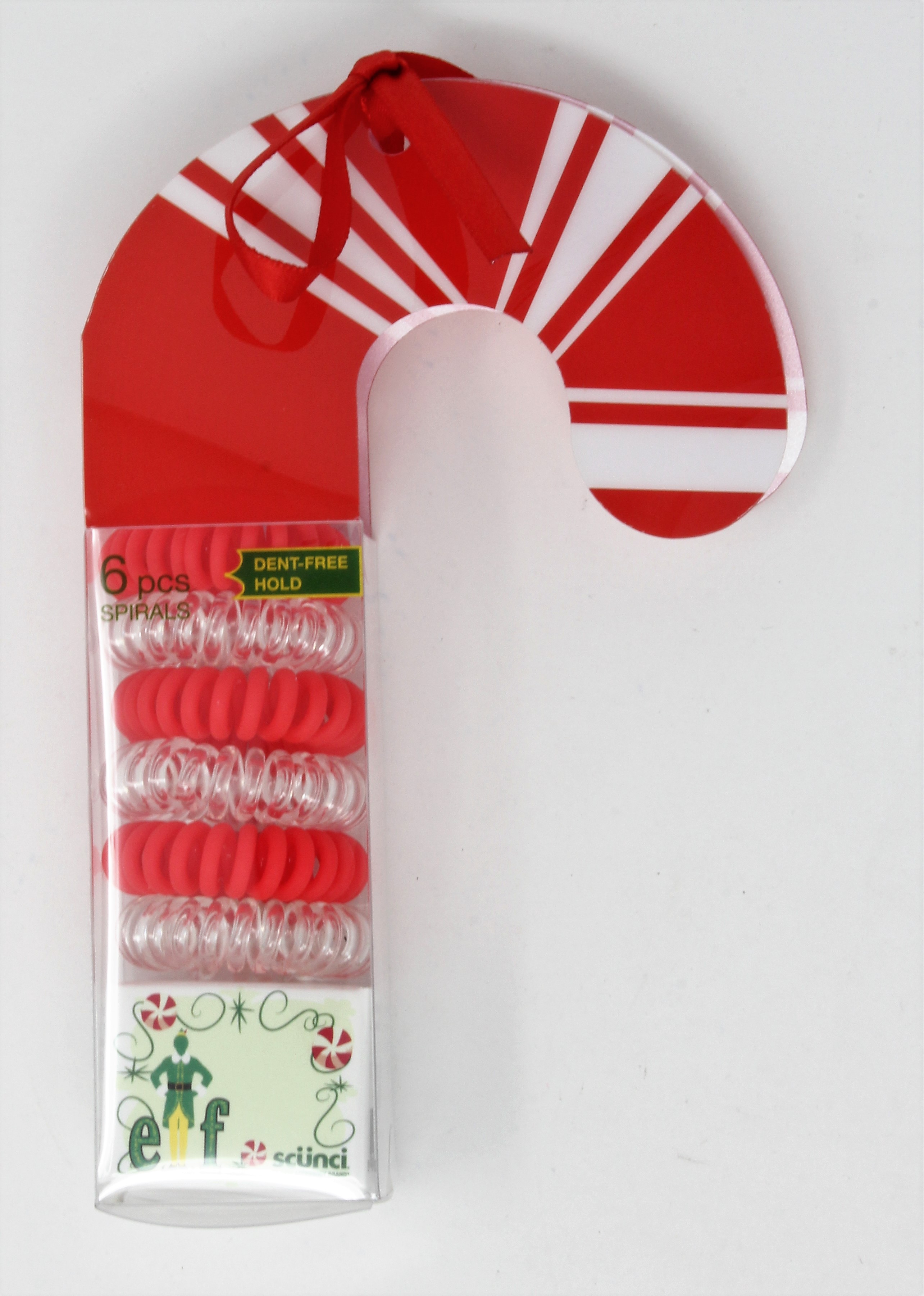 6-PK ELF SPIRAL CANDY CANES Q4